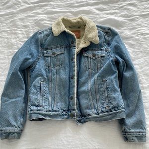 Levis sherpa jacket